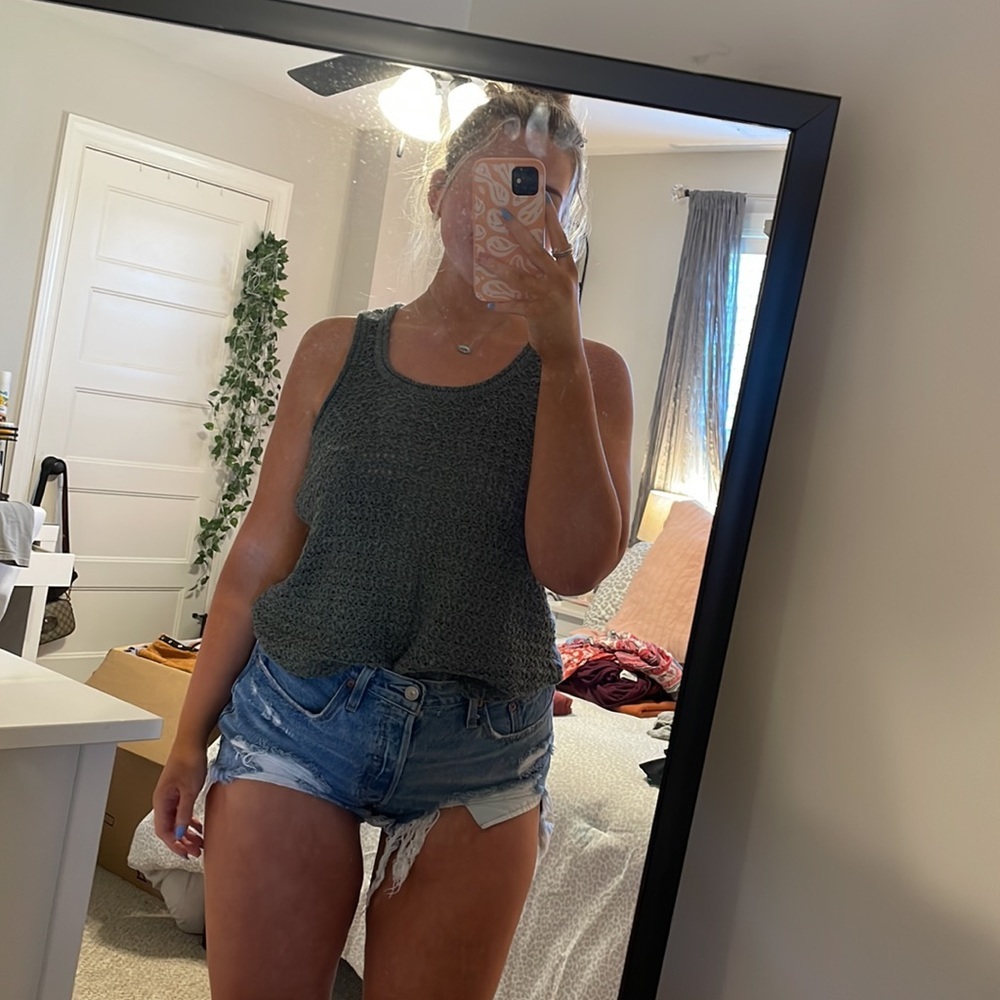 Aerie Knitted Razorback Tank